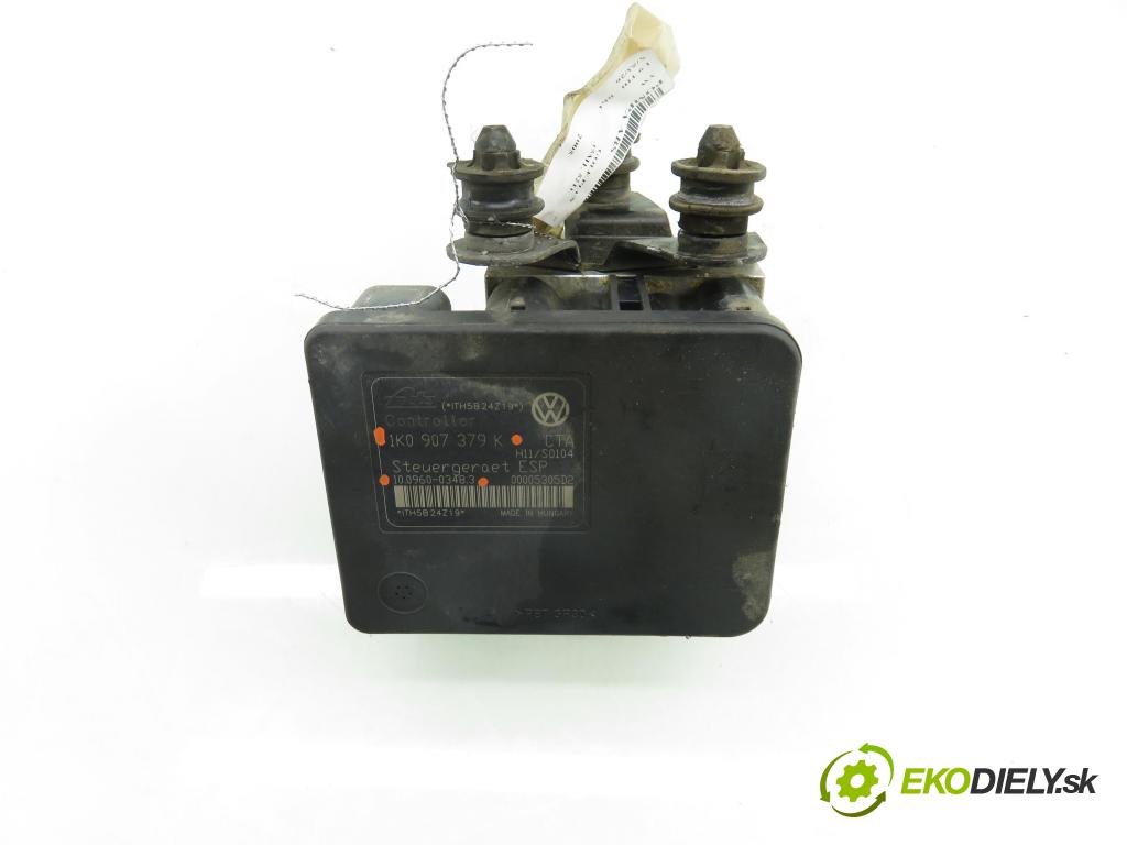 VW GOLF PLUS (5M1, 521) MINIVAN 2005 77,00 1.9 TDI PD 105 - BKC 1896,00 pumpa ABS 10096003483 ; 1K0907379K ; 10020601064 (Pumpa ABS)