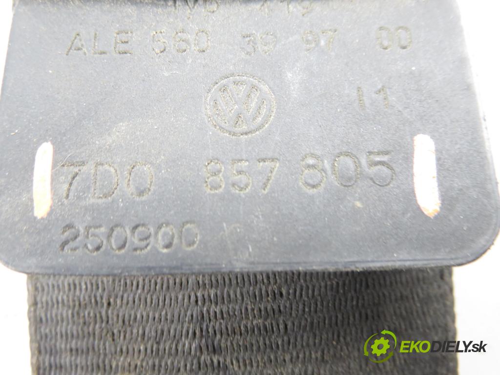 VW TRANSPORTER IV Platforma / podwozie (70E, 70L, 70M, 7DE, 7DL KABINA/PLATFORMA 2000 65,00 2.5 TDI - AJT 2461,00 Držiak bezpečnostný LP 7D0857805