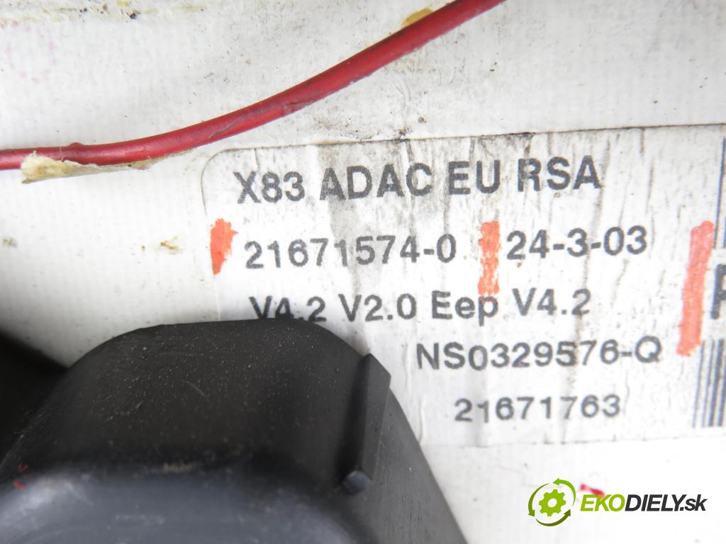 OPEL VIVARO A Autobus (X83) BUS 2003 74,00 1.9 CDTI 101 - F9Q 760 1870,00 Prístrojovka elektrický P8200252452A ; 216715740
