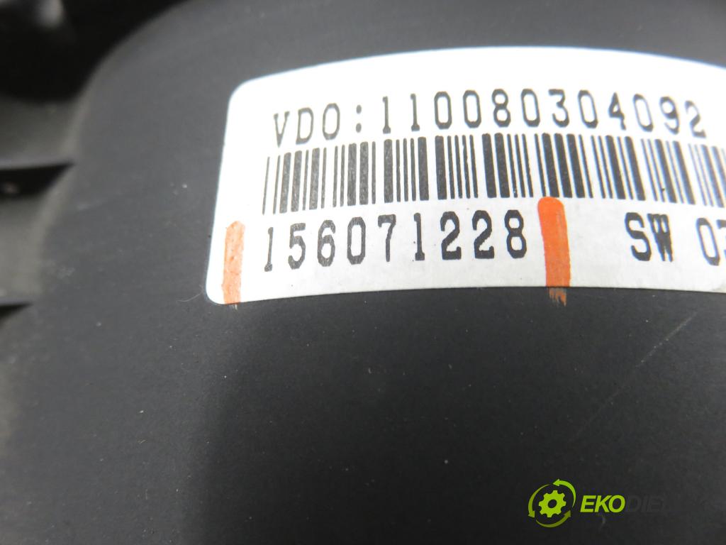 ALFA ROMEO 147 (937_) HB 2006 110,00 1.9 JTDM 16V (937.AXN1B, 937.BXN1B) - 937 A5.000 1910,00 prístrojovka elektrický 156071228