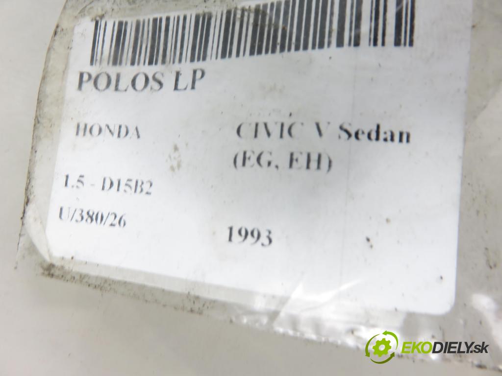 HONDA CIVIC V Sedan (EG, EH) SEDAN 1993 66,00 1.5 - D15B2 1493,00 Poloos LP