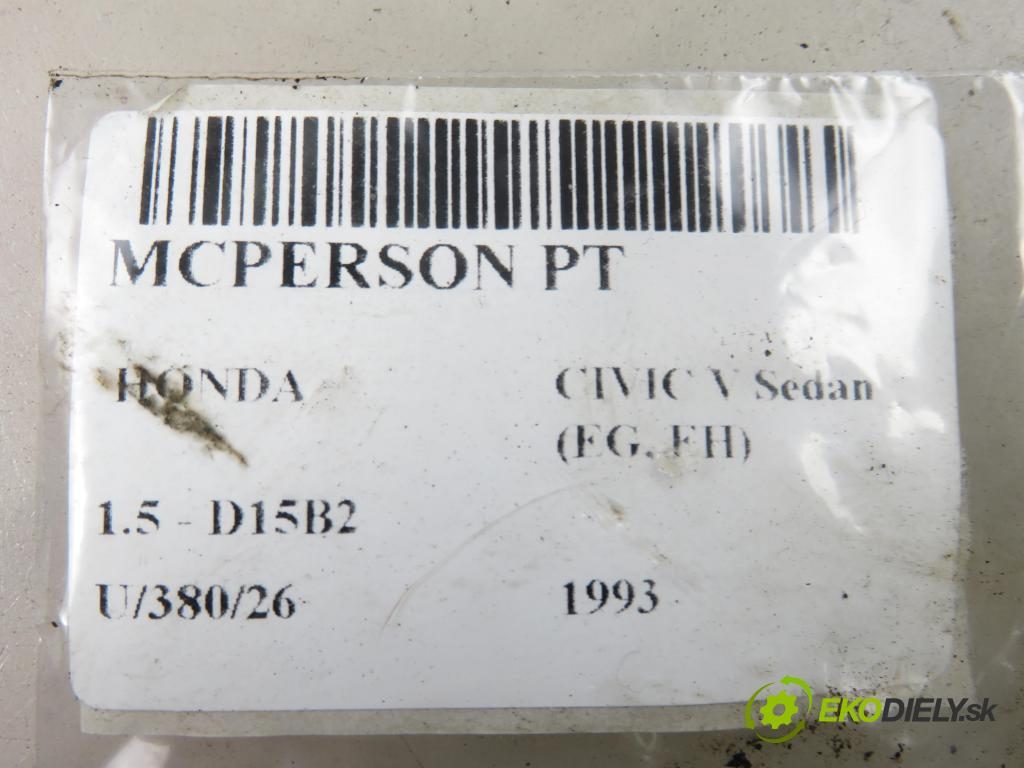 HONDA CIVIC V Sedan (EG, EH) SEDAN 1993 66,00 1.5 - D15B2 1493,00 MCPERSON pravé zadné