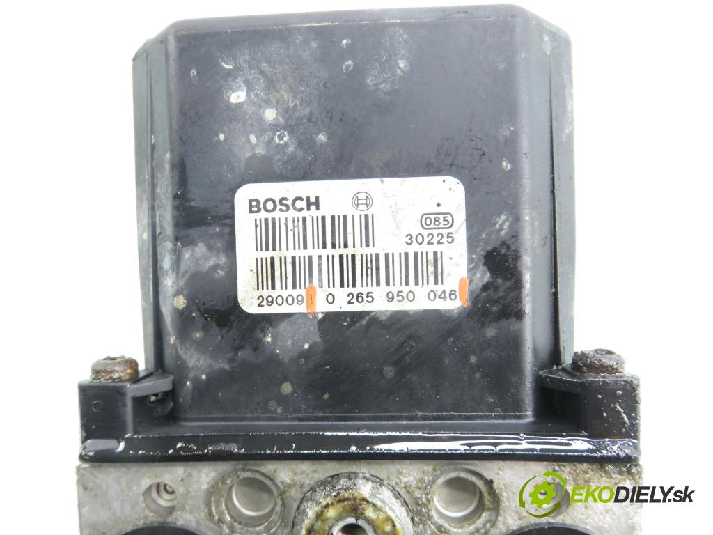 RENAULT SCENIC I (JA0/1_) MINIVAN 2002 79,00 1.6 - K4M 706 1598,00 Pumpa ABS 0265950046 ; 0265225107 ; 8200090690 (Pumpa ABS)