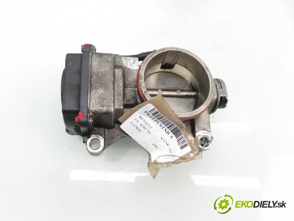 RENAULT SCENIC I (JA0/1_) MINIVAN 2002 79,00 1.6 - K4M 706 1598,00 Škrtiaca klapka 8200063652 ; 8200123061 (Škrtiaca klapka)