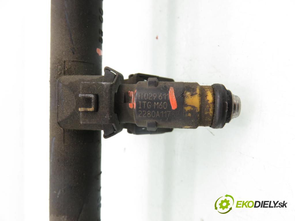 RENAULT SCENIC I (JA0/1_) MINIVAN 2002 79,00 1.6 - K4M 706 1598,00 lišta vstřikovací H029611 ; ITGM60 ; 8200139674C (Vstřikovací lišta)