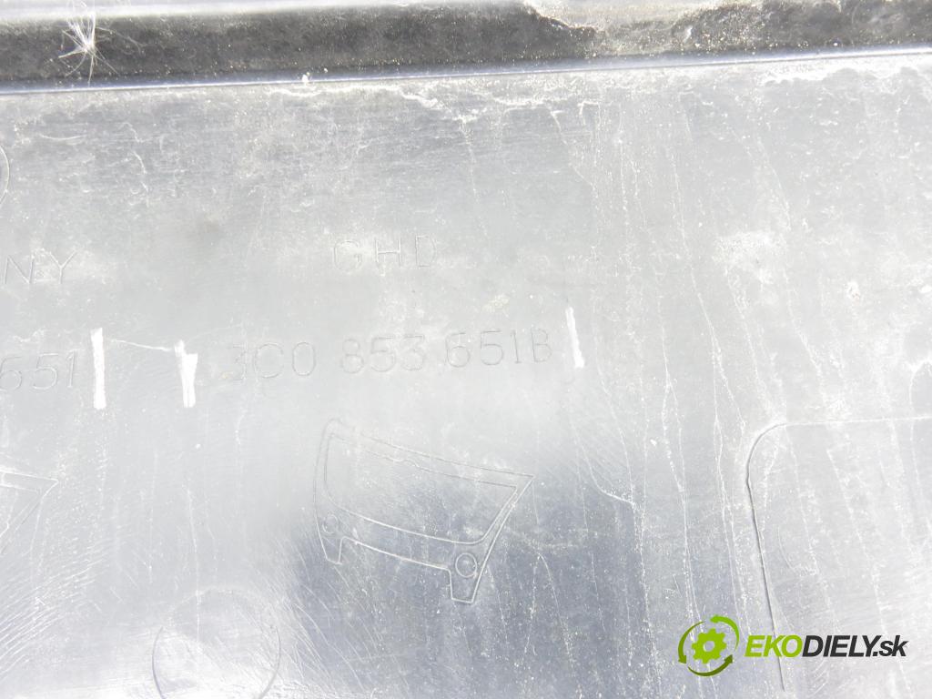 VW PASSAT B6 Variant (3C5) KOMBI 2006 77,00 1.9 TDI - BLS 1896,00 Mriežka / maska 3C0853651 ; 3C0853651B