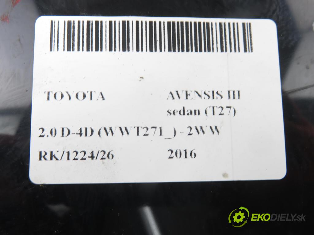 TOYOTA AVENSIS sedan (_T27_) SEDAN 2016 105,00 2.0 D-4D (WWT271_) - 2WW 1995,00 riadiaca jednotka / MODUL INNE: 896810F080 ; MB2850003360