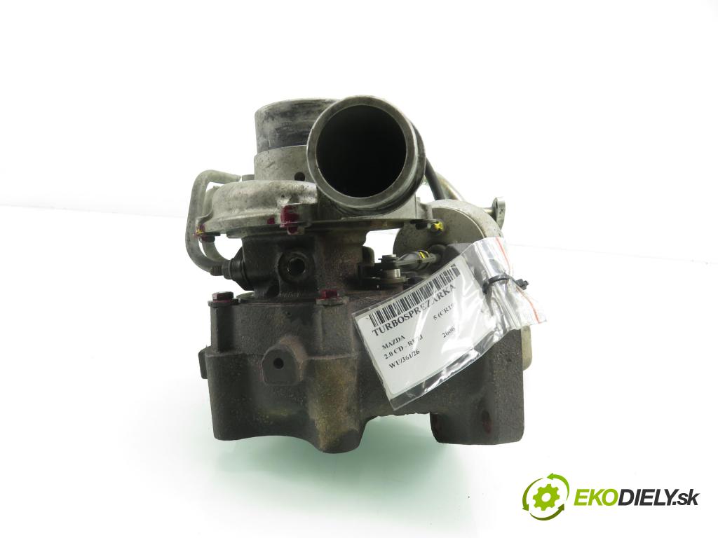 MAZDA 5 (CR19) MINIVAN 2006 81,00 2.0 CD - RF7J 1998,00 Turbodúchadlo VJ370512 (Turbodúchadlo (kompletné))