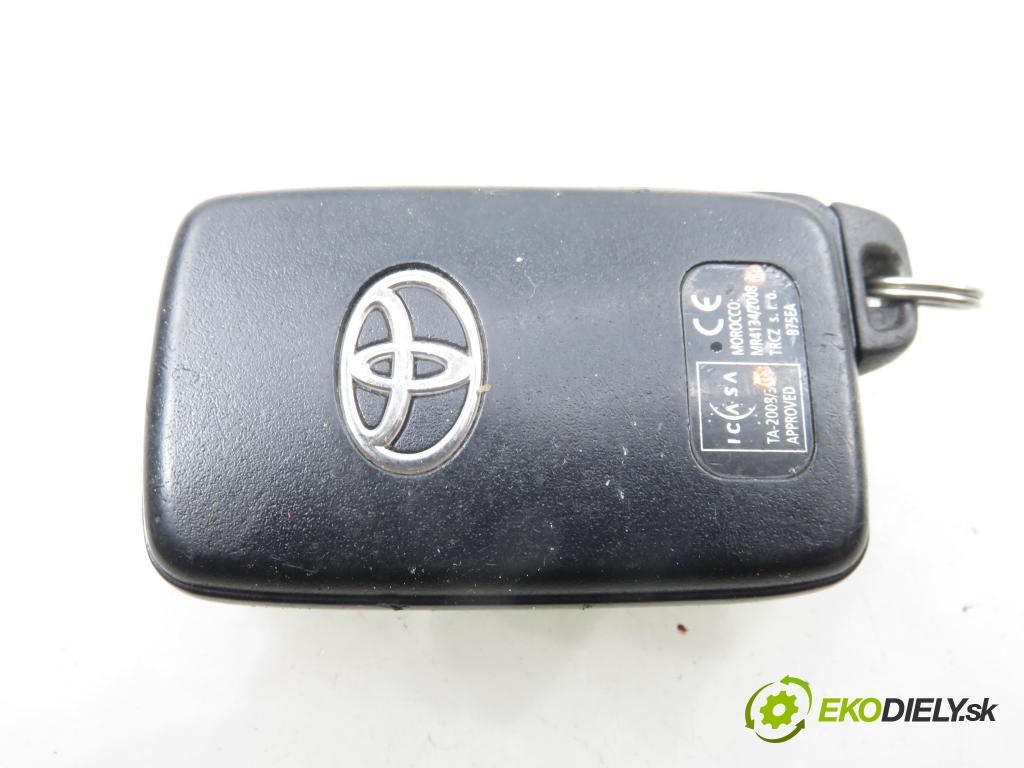 TOYOTA AVENSIS sedan (_T27_) SEDAN 2016 105,00 2.0 D-4D (WWT271_) - 2WW 1995,00 DÁLKOVÝ: / kľúč MR41342008