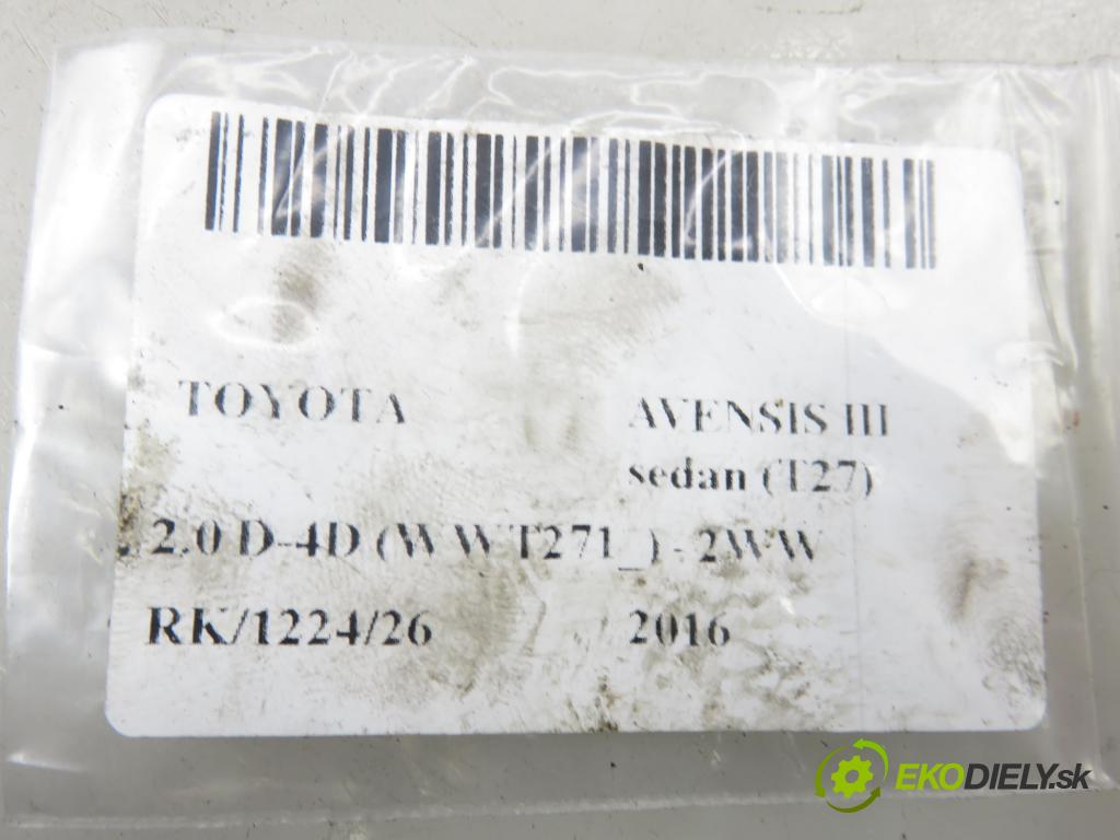 TOYOTA AVENSIS sedan (_T27_) SEDAN 2016 105,00 2.0 D-4D (WWT271_) - 2WW 1995,00 DÁLKOVÝ: / kľúč MR41342008