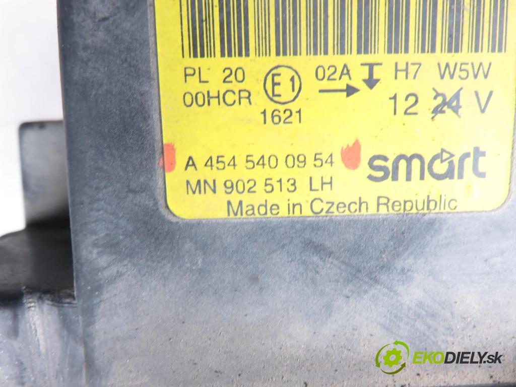 SMART FORFOUR (454) HB 2006 70,00 1.5 CDI (454.001) - OM 639.939 1493,00 Svetlo LP A4545400954 ; 0301207221