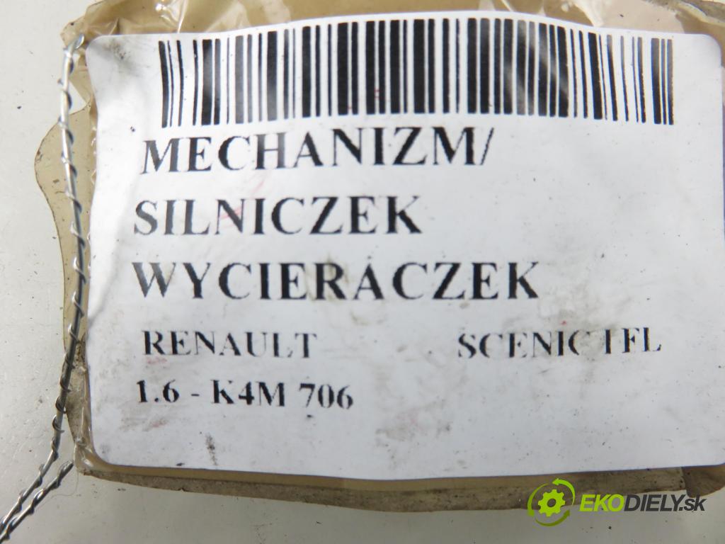 RENAULT SCENIC I (JA0/1_) MINIVAN 2002 79,00 1.6 - K4M 706 1598,00 Motorček stieračov 0390241379