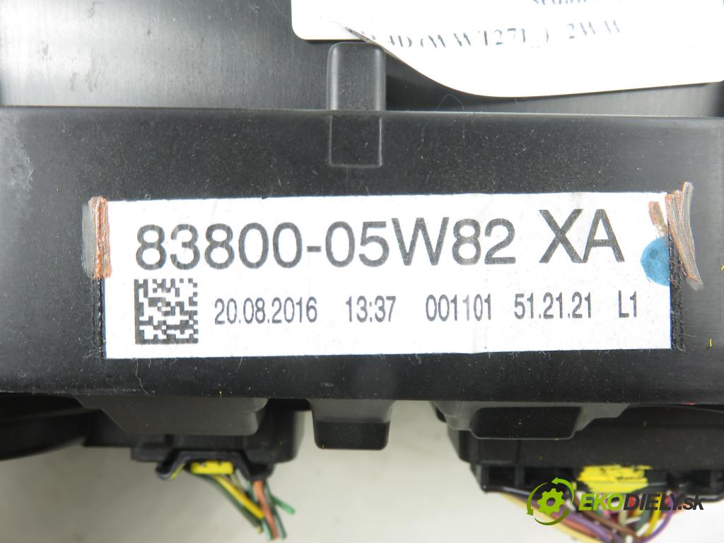 TOYOTA AVENSIS sedan (_T27_) SEDAN 2016 105,00 2.0 D-4D (WWT271_) - 2WW 1995,00 Prístrojovka elektrický 8380005W82XA ; A2C94484800