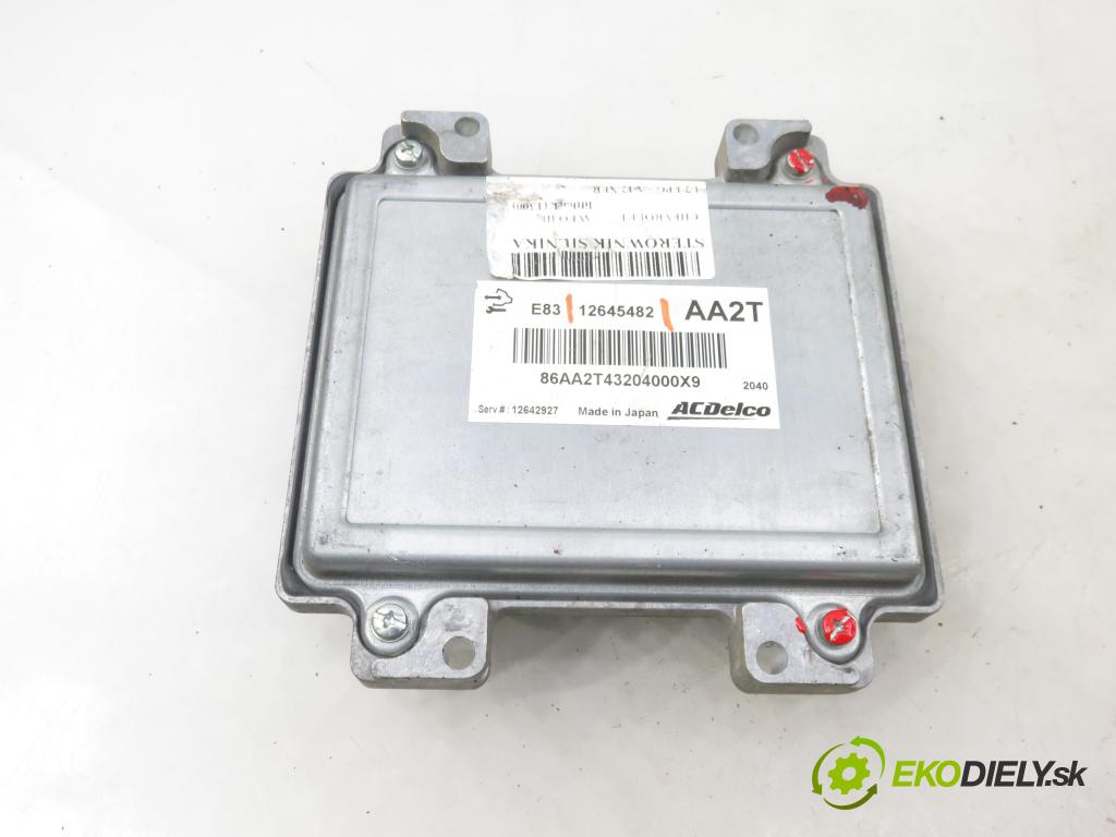 CHEVROLET AVEO liftback (T300) HB 2012 63,00 1.2 LPG - A 12 XER 1229,00 Riadiaca jednotka Motor 12645482