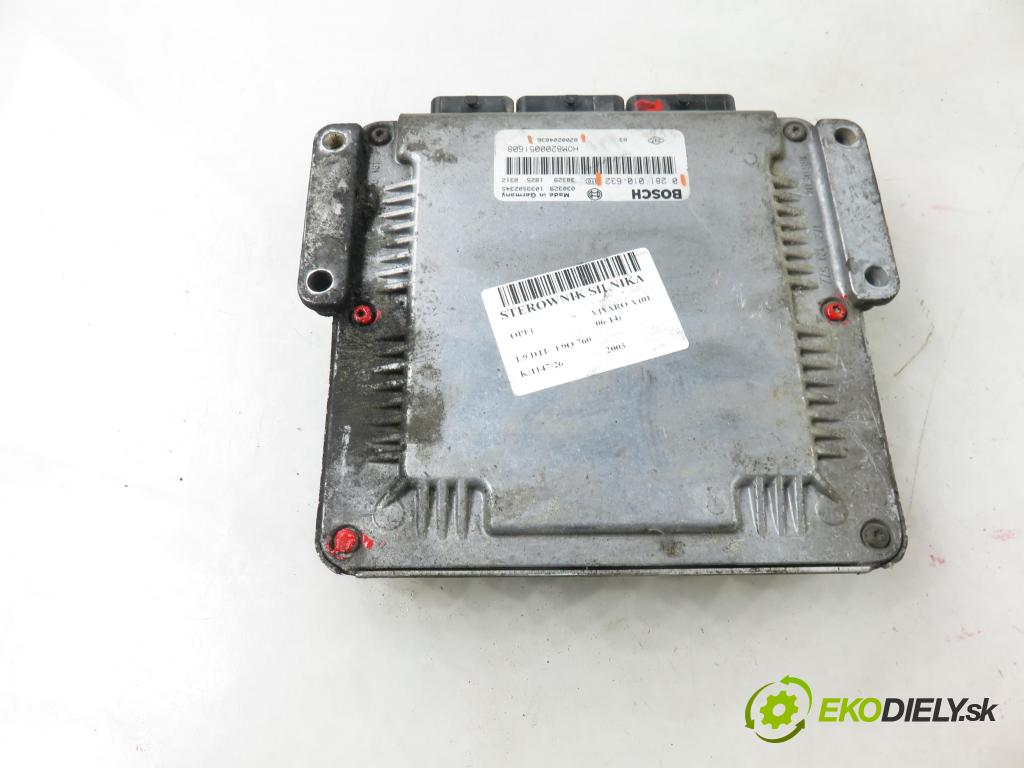 OPEL VIVARO A Autobus (X83) BUS 2003 74,00 1.9 DTI - F9Q 760 1870,00 Riadiaca jednotka Motor 8200204836 ; 0281010632