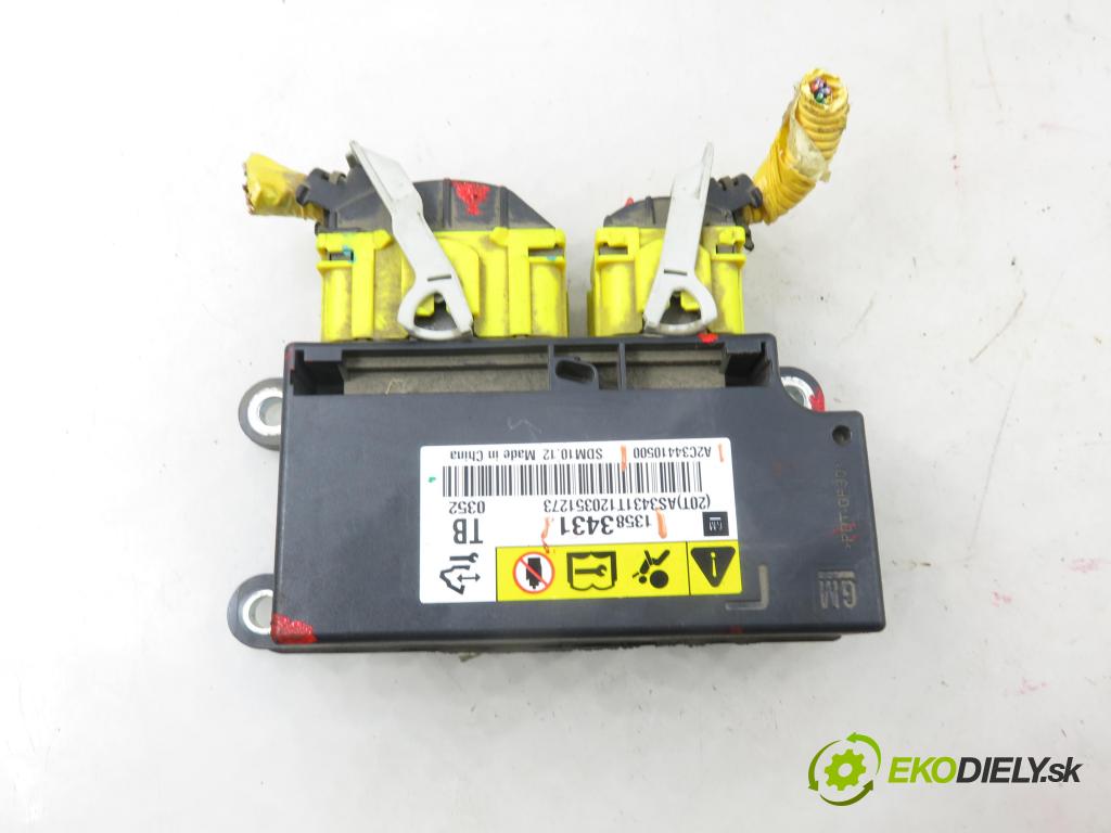 CHEVROLET AVEO liftback (T300) HB 2012 63,00 1.2 LPG - A 12 XER 1229,00 MODUL air BAG 13583431 ; A2C34410500