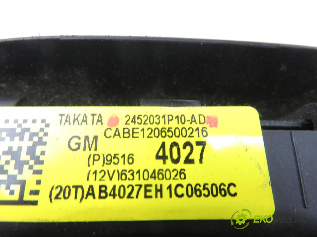 CHEVROLET AVEO liftback (T300) HB 2012 63,00 1.2 LPG - A 12 XER 1229,00 AirBag air BAG volantu 2452031P10AD