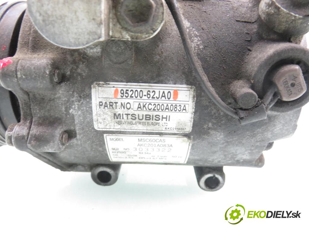SUZUKI SWIFT III (MZ, EZ) HB 2005 75,00 1.5 (RS 415) - M15A 1490,00 KOMPRESOR: klimatizácie 9520062JA0 (Kompresor klimatizácie)