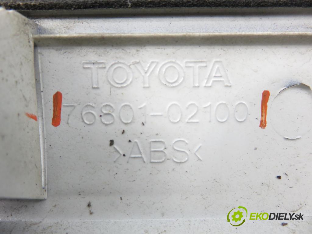 TOYOTA COROLLA (_E12_) HB 2004 71,00 1.4 VVT-i (ZZE120_) - 4ZZ-FE 1398,00 Zadné čelo dverí kufor 7680102100