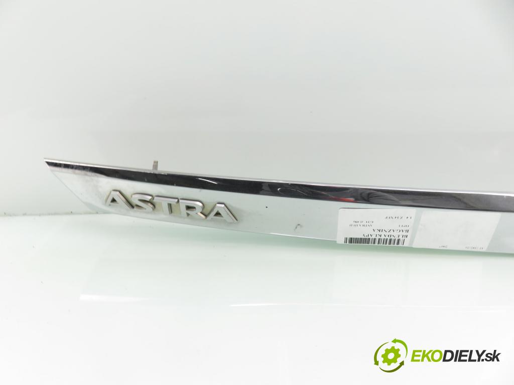 OPEL ASTRA H GTC (L08) HB 2007 66,00 1.4 - Z 14 XEP 1364,00 Zadné čelo dverí kufor 13223918