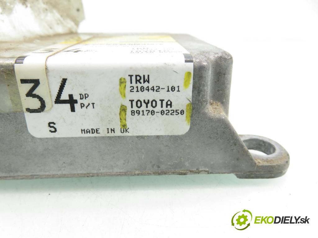 TOYOTA COROLLA (_E12_) HB 2004 71,00 1.4 VVT-i (ZZE120_) - 4ZZ-FE 1398,00 MODUL air BAG 8917002250 ; 210442101