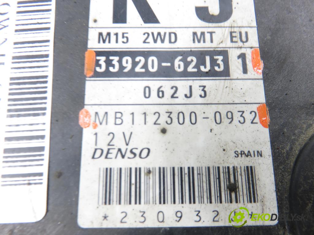 SUZUKI SWIFT III (MZ, EZ) HB 2005 75,00 1.5 (RS 415) - M15A 1490,00 řídící jednotka motora 3392062J31 ; MB1123000932