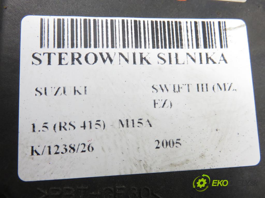 SUZUKI SWIFT III (MZ, EZ) HB 2005 75,00 1.5 (RS 415) - M15A 1490,00 řídící jednotka motora 3392062J31 ; MB1123000932