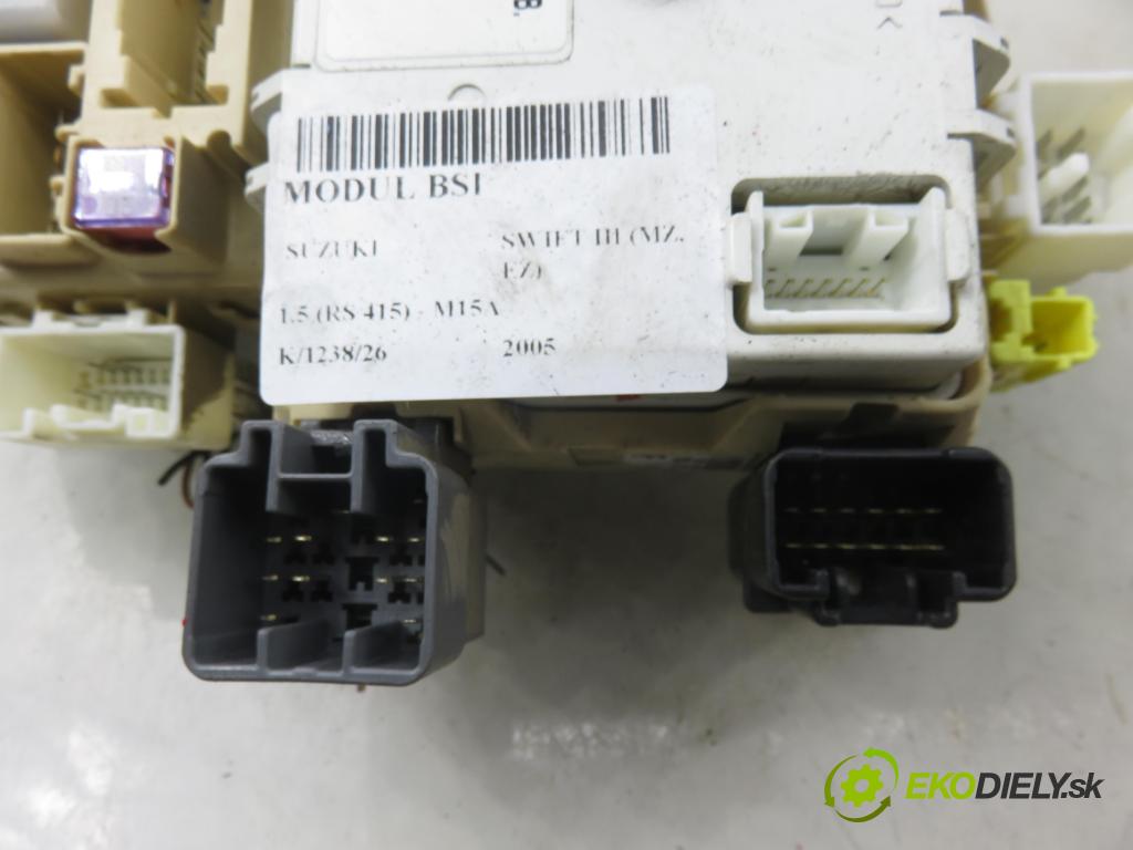 SUZUKI SWIFT III (MZ, EZ) HB 2005 75,00 1.5 (RS 415) - M15A 1490,00 MODUL BCM 3677062J21