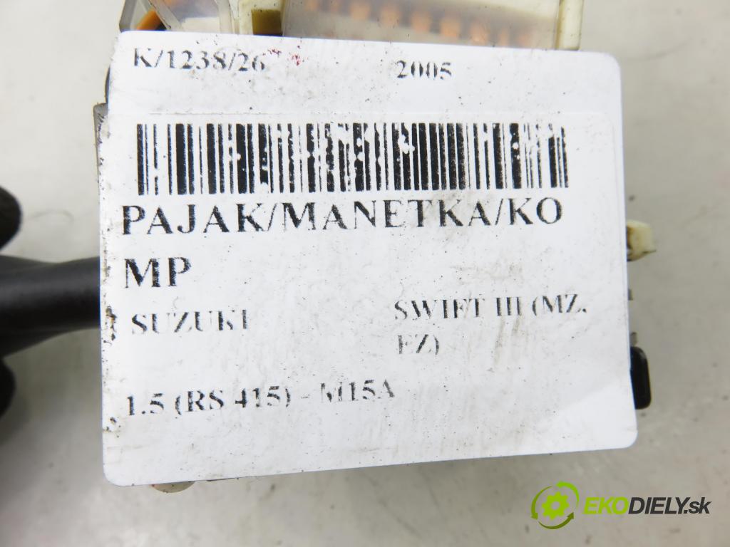 SUZUKI SWIFT III (MZ, EZ) HB 2005 75,00 1.5 (RS 415) - M15A 1490,00 / ŘAZENÍ / levá strana 173744