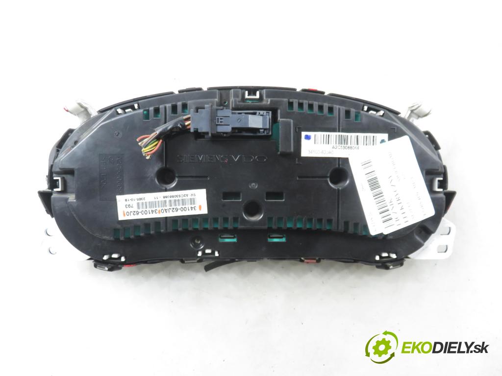 SUZUKI SWIFT III (MZ, EZ) HB 2005 75,00 1.5 (RS 415) - M15A 1490,00 prístrojovka elektrický 3410062JA0 ; 3410062J0