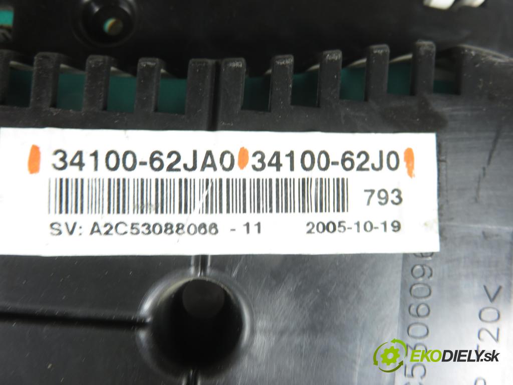 SUZUKI SWIFT III (MZ, EZ) HB 2005 75,00 1.5 (RS 415) - M15A 1490,00 prístrojovka elektrický 3410062JA0 ; 3410062J0