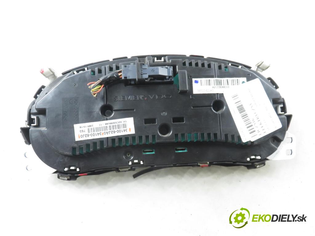 SUZUKI SWIFT III (MZ, EZ) HB 2005 75,00 1.5 (RS 415) - M15A 1490,00 prístrojovka elektrický 3410062JA0 ; 3410062J0