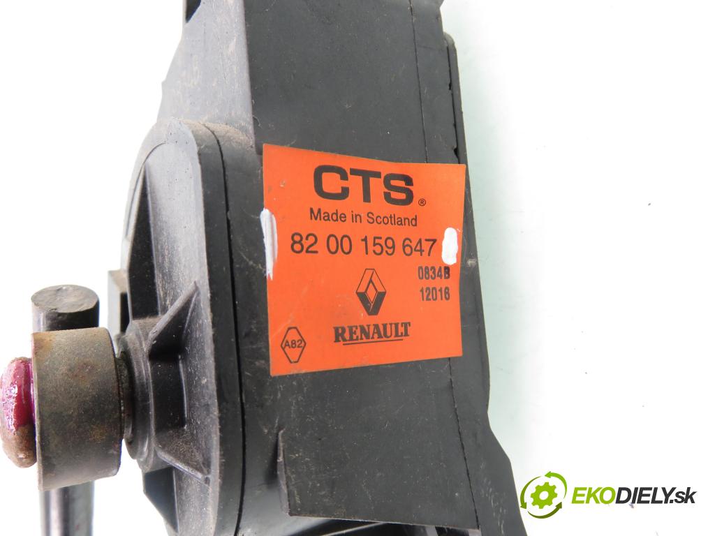 RENAULT SCENIC II (JM0/1_) HB 2004 88,00 1.9 DCI - F9Q 812 1870,00 Potenciometer plynu 8200159647 (Potenciometer plynového pedálu)