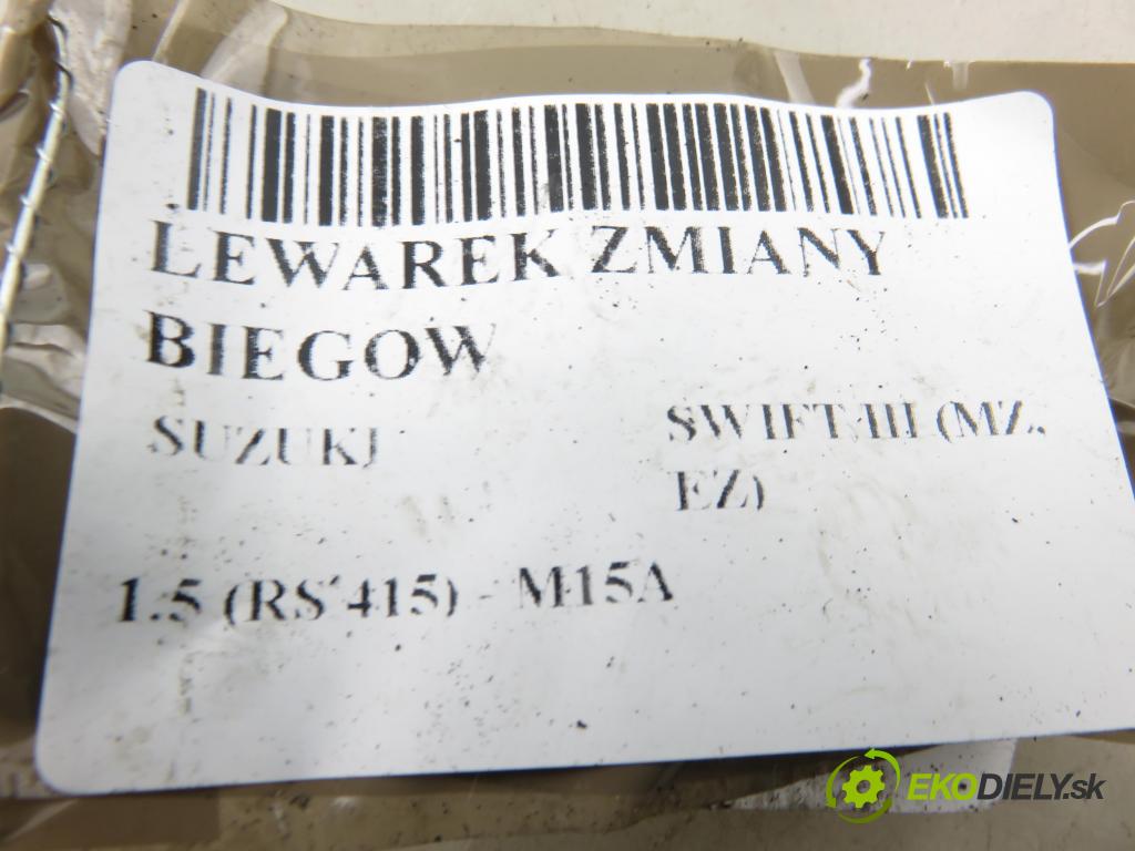 SUZUKI SWIFT III (MZ, EZ) HB 2005 75,00 1.5 (RS 415) - M15A 1490,00 ZVEDÁK: