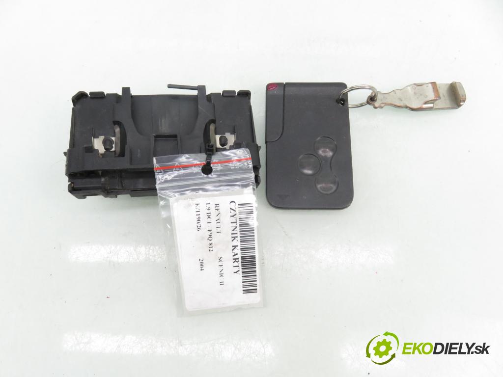 RENAULT SCENIC II (JM0/1_) HB 2004 88,00 1.9 DCI - F9Q 812 1870,00 CZYTNIK KARTY: S118539002E ; 8200125077