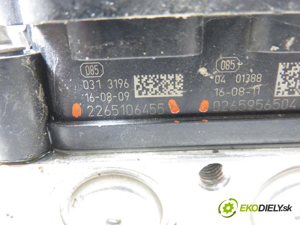 TOYOTA AVENSIS sedan (_T27_) SEDAN 2016 105,00 2.0 D-4D (WWT271_) - 2WW 1995,00 Pumpa ABS 0265956504 ; 2265106455 ; 4454005150 (Pumpa ABS)