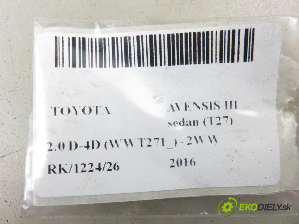 TOYOTA AVENSIS sedan (_T27_) SEDAN 2016 105,00 2.0 D-4D (WWT271_) - 2WW 1995,00 BRZDA: ručně elektrický 4630005041 ; 10220201644