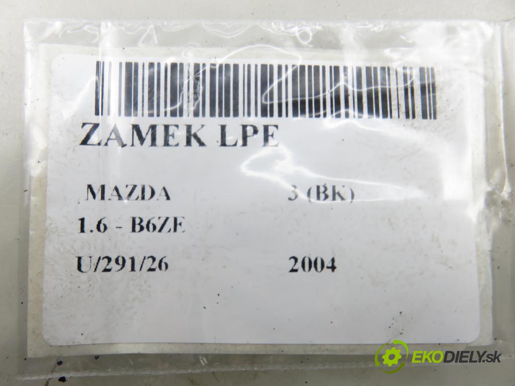 MAZDA 3 (BK) HB 2004 77,00 1.6 - B6ZE 1598,00 zámok