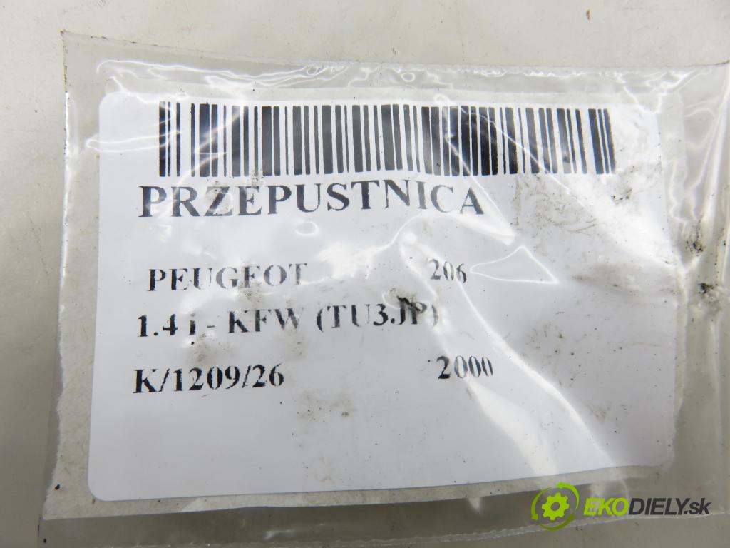 PEUGEOT 206 liftback (2A/C) HB 2000 55,00 1.4 i - KFW (TU3JP) 1360,00 škrtíci klapka 9642473280 (Škrticí klapka)