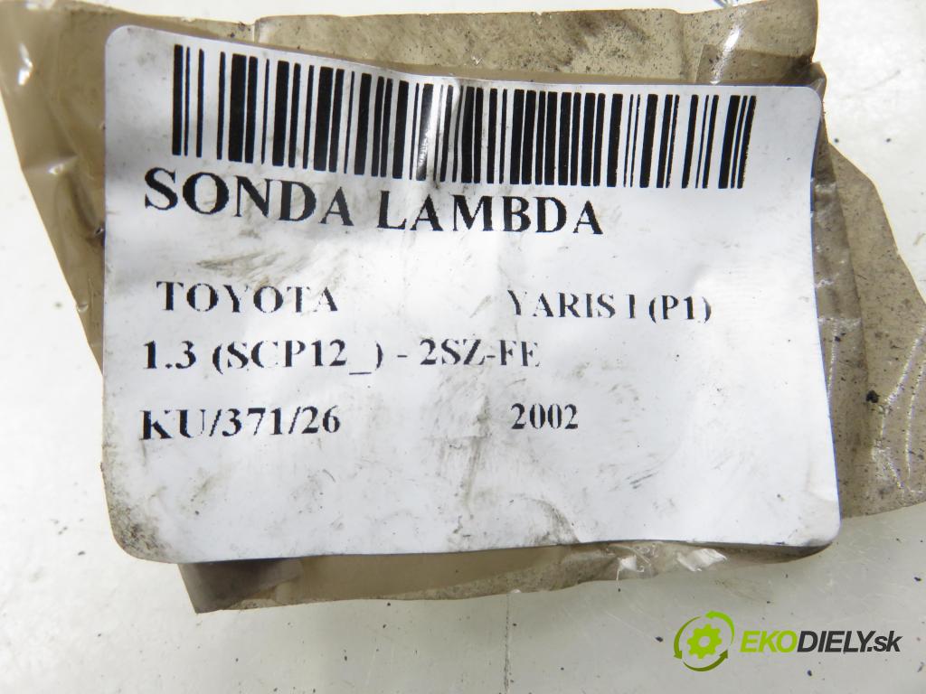 TOYOTA YARIS (_P1_) HB 2002 64,00 1.3 (SCP12_) - 2SZ-FE 1298,00 sonda lambda 894650D030 (Lambda sonda)