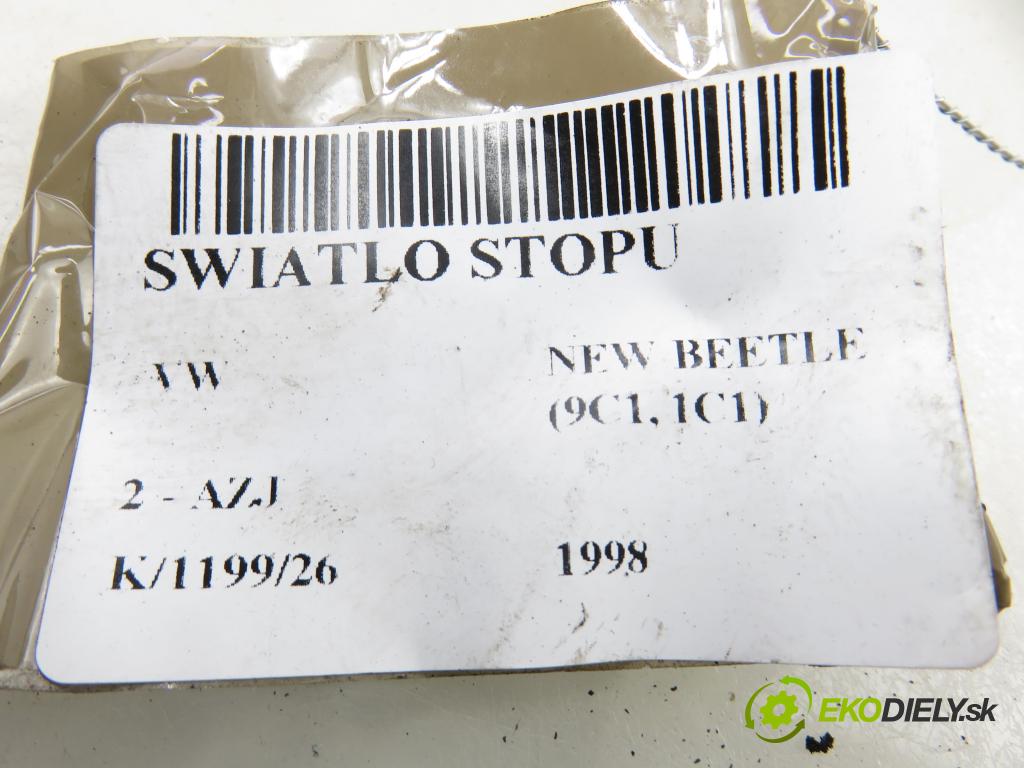 VW NEW BEETLE (9C1, 1C1) HB 1998 85,00 2 - AZJ 1984,00 SVĚTLO bŕzd 923255957