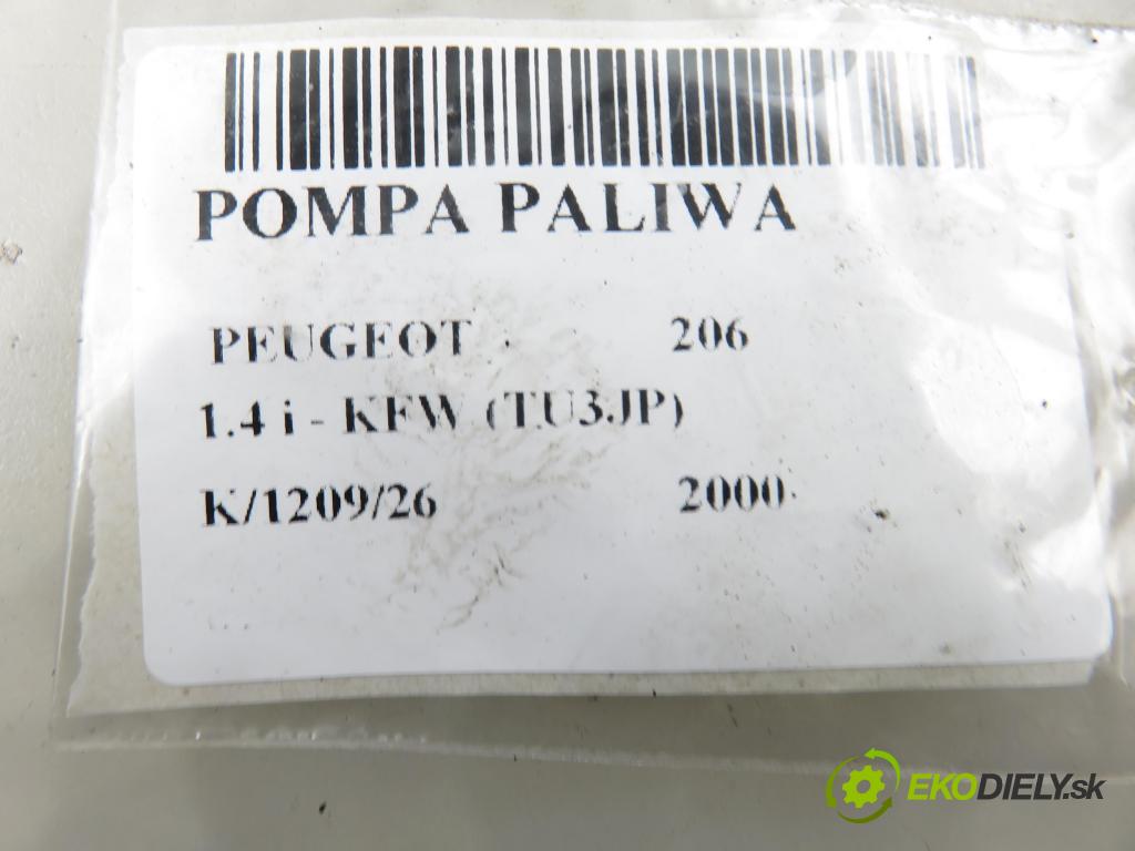 PEUGEOT 206 liftback (2A/C) HB 2000 55,00 1.4 i - KFW (TU3JP) 1360,00 pumpa paliva 9633294680 ; 09730689900