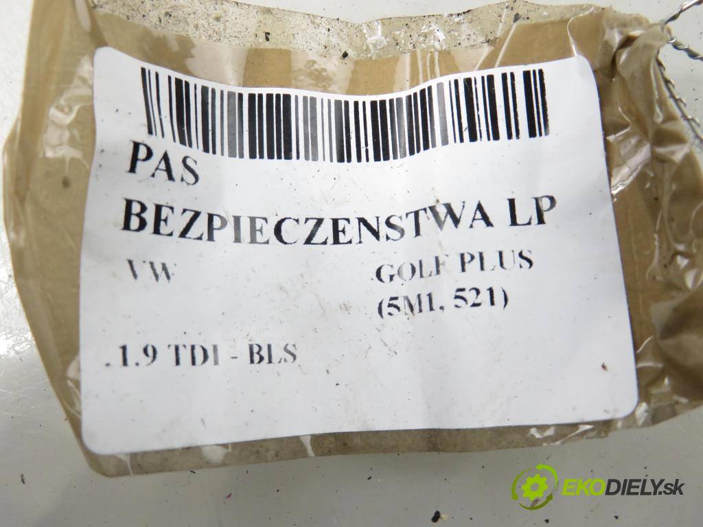 VW GOLF PLUS (5M1, 521) MINIVAN 2005 77,00 1.9 TDI - BLS 1896,00 držák BEZPEČNOST LP 5M1857705