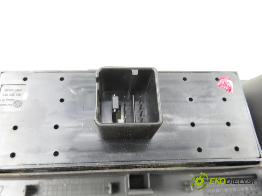 VW GOLF PLUS (5M1, 521) MINIVAN 2005 77,00 1.9 TDI - BLS 1896,00 Panel ovládania okien 5M1867371B ; 1K4959857 ; 1K0959565F