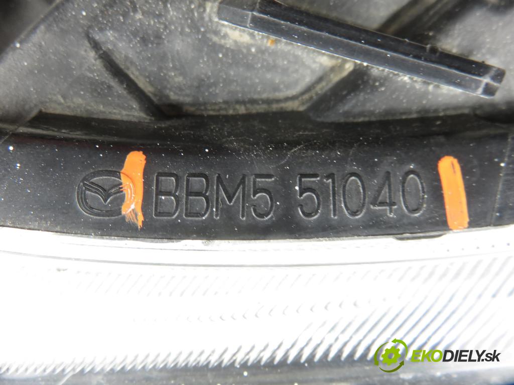 MAZDA 3 (BL) HB 2009 136,00 2.2 MZR CD - R2AA 2184,00 světlo LP BBM551040