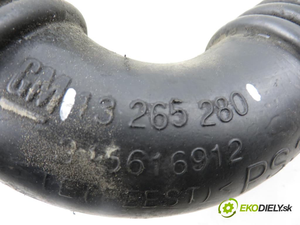 OPEL ASTRA J HB 2010 92,00 1.7 CDTI - A 17 DTR 1686,00 Rúra intercoolera turba 13265280