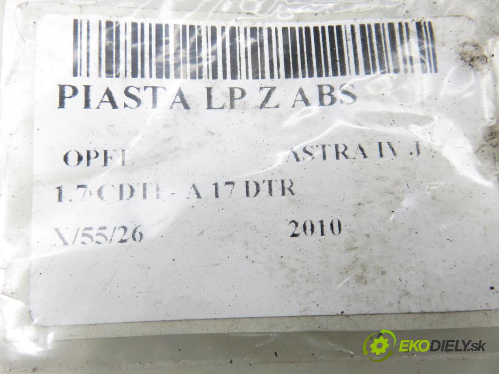 OPEL ASTRA J HB 2010 92,00 1.7 CDTI - A 17 DTR 1686,00 náboj LP ABS
