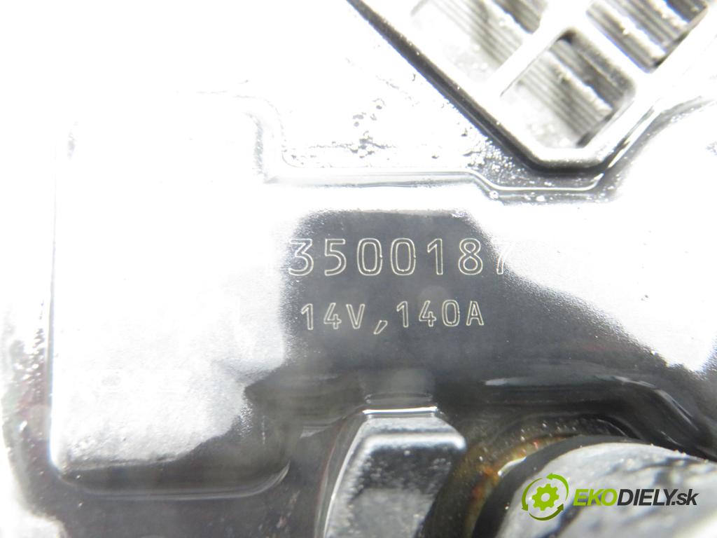 OPEL ASTRA J HB 2010 92,00 1.7 CDTI - A 17 DTR 1686,00 Alternátor 13500187 ; 13500187BT (Alternátor)