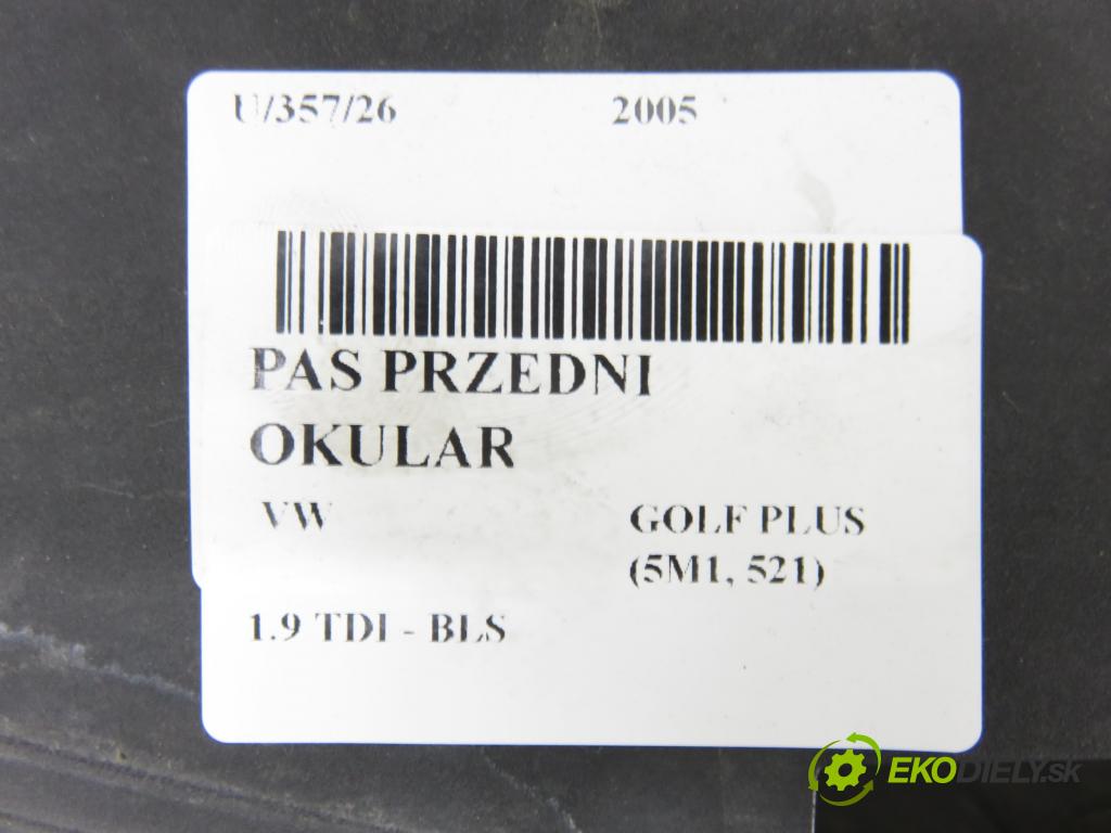 VW GOLF PLUS (5M1, 521) MINIVAN 2005 77,00 1.9 TDI - BLS 1896,00 Držiak predný 5M0805588