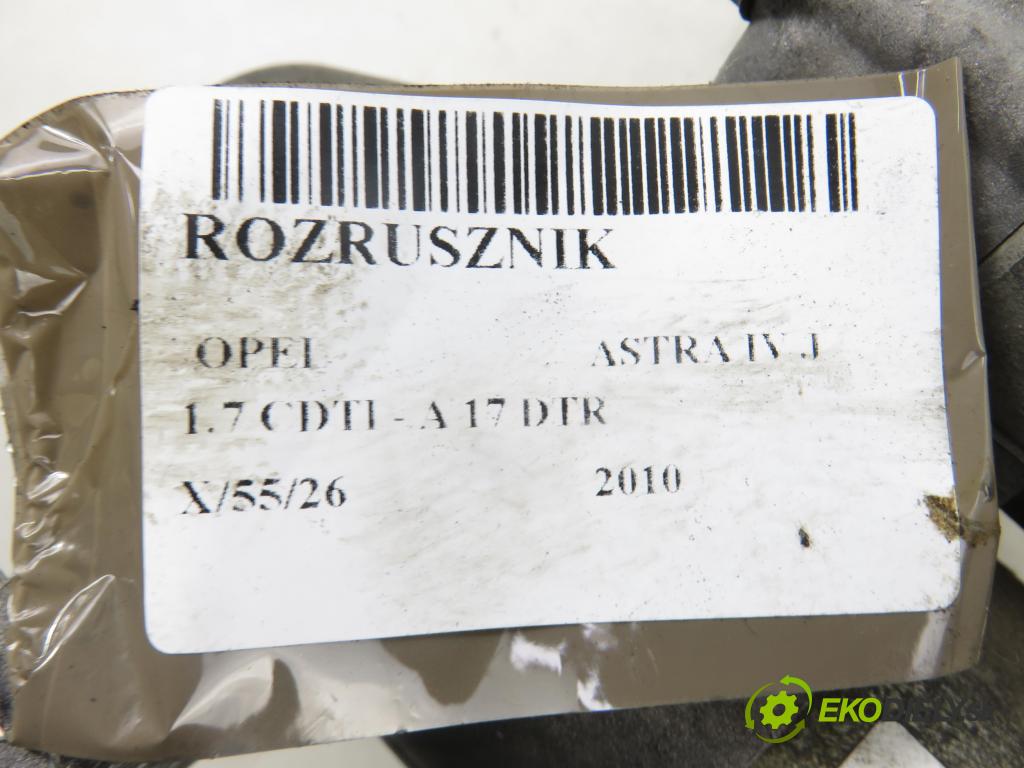 OPEL ASTRA J HB 2010 92,00 1.7 CDTI - A 17 DTR 1686,00 startér 8980147432 ; S114925B (Startér)